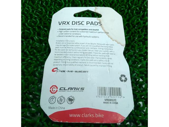 CLARKS VRX DISC PADS ブレーキパッド