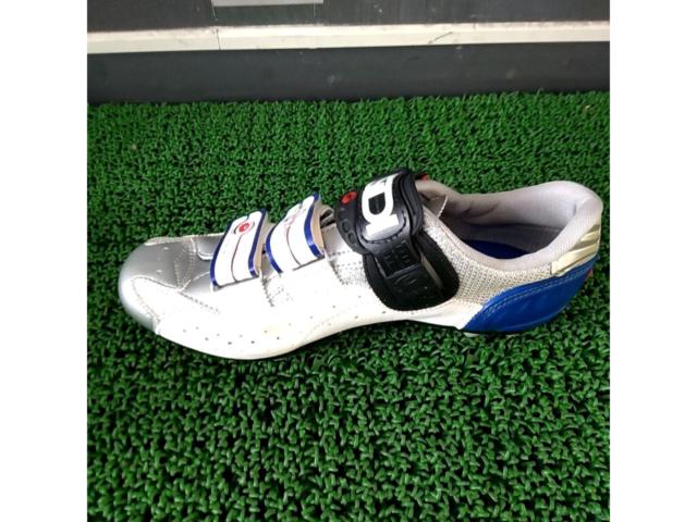サイズ:41 SIDI SPD対応ビンディングシューズ ホワイト/ブルー