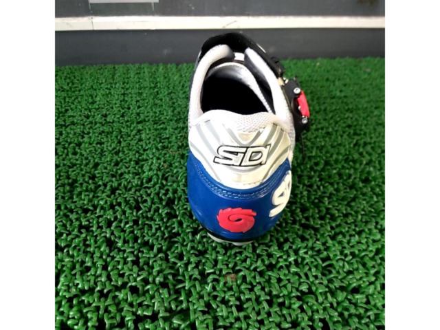 サイズ:41 SIDI SPD対応ビンディングシューズ ホワイト/ブルー