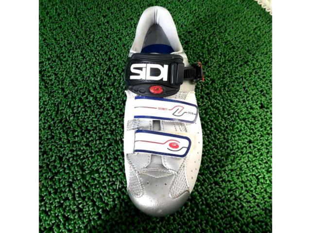 サイズ:41 SIDI SPD対応ビンディングシューズ ホワイト/ブルー