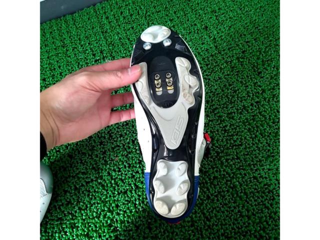 サイズ:41 SIDI SPD対応ビンディングシューズ ホワイト/ブルー