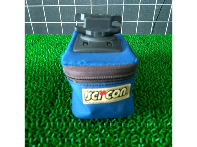 ※ファスナー金具なし SCICON サドルバッグ ブルー