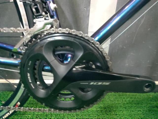 BRIDGESTONE ANCHOR RNC7 クロモリロードバイク 700×25C SHIMANO105 R7000 2×11S サイズ:520 マジョーラ