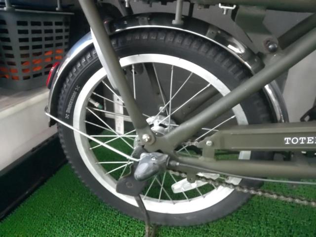 BRIDGESTONE TTB03T TOTEBOX SMALL 2019モデル 20/18インチ 内装3段 シティサイクル マットオリーブ