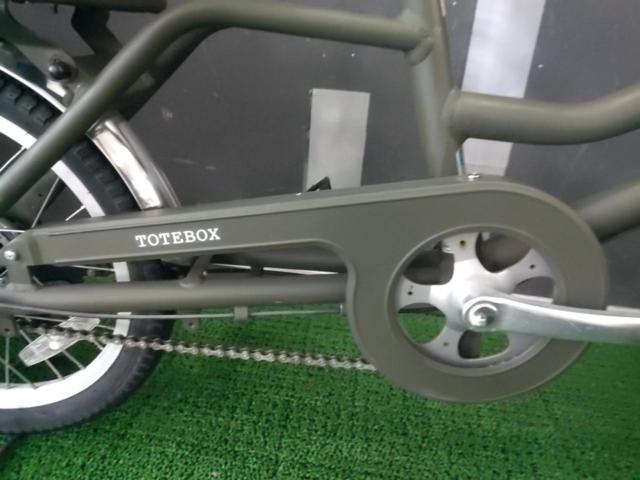 BRIDGESTONE TTB03T TOTEBOX SMALL 2019モデル 20/18インチ 内装3段 シティサイクル マットオリーブ