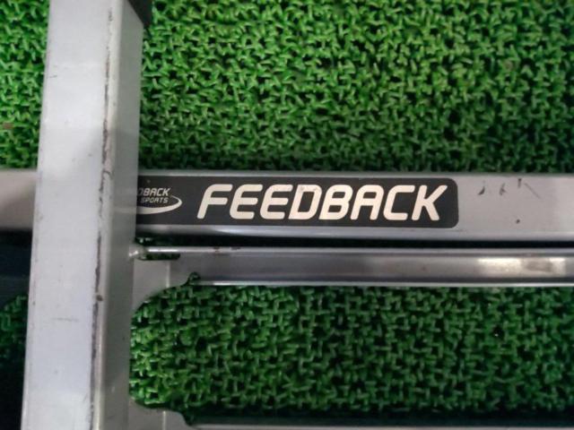 ※脚部ラバー欠品 FEEDBACK ディスプレイスタンド グレー