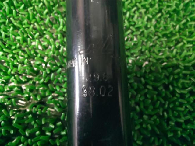 メーカー不明 シートポスト 29.6Φ/350mm ブラック/シルバー