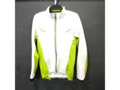 サイズ:L PEARL IZUMI ウインドブレーカー ホワイト/グリーン