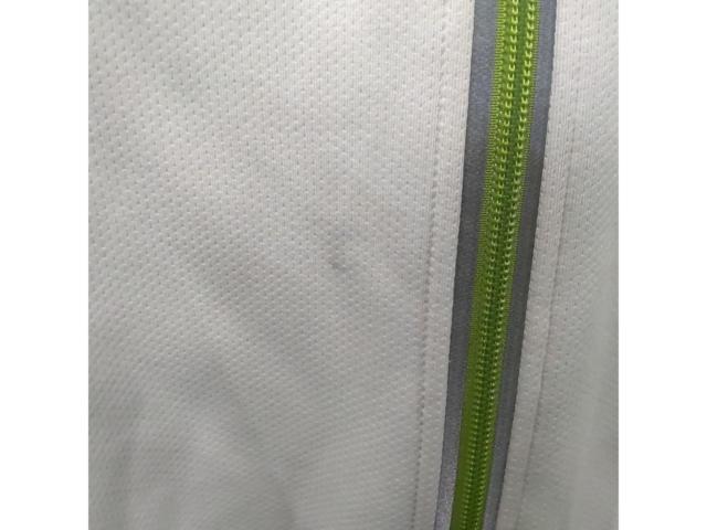 サイズ:L PEARL IZUMI ウインドブレーカー ホワイト/グリーン
