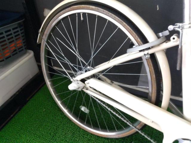 BRIDGESTONE E63LT1 エブリッジL 26インチ内装3段変速シティサイクル アイボリー
