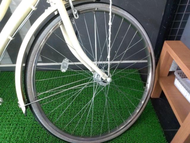 BRIDGESTONE E63LT1 エブリッジL 26インチ内装3段変速シティサイクル アイボリー