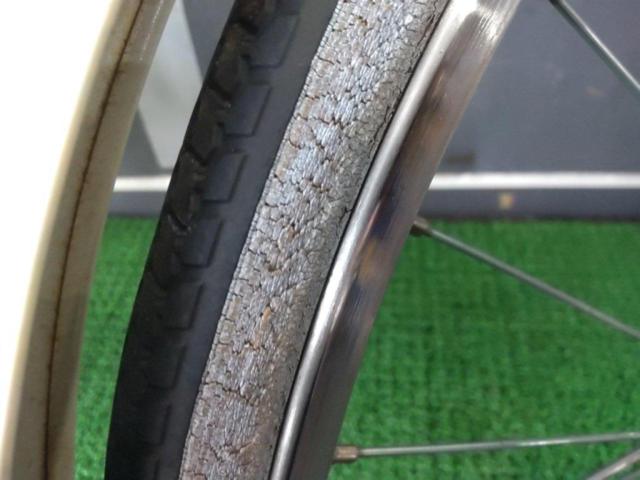 BRIDGESTONE E63LT1 エブリッジL 26インチ内装3段変速シティサイクル アイボリー