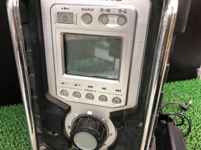 makita マキタ MR103 充電式ラジオ バッテリー対応