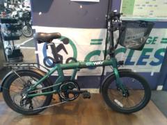 ERWAY A01 20インチ折りたたみ電動アシスト自転車 グリーン