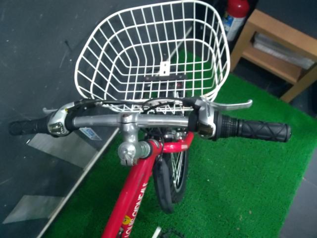 LOUIS GARNEAU J22 3×6S 22インチキッズサイクル レッド ※チェーン一部固着・シフトワイヤー劣化