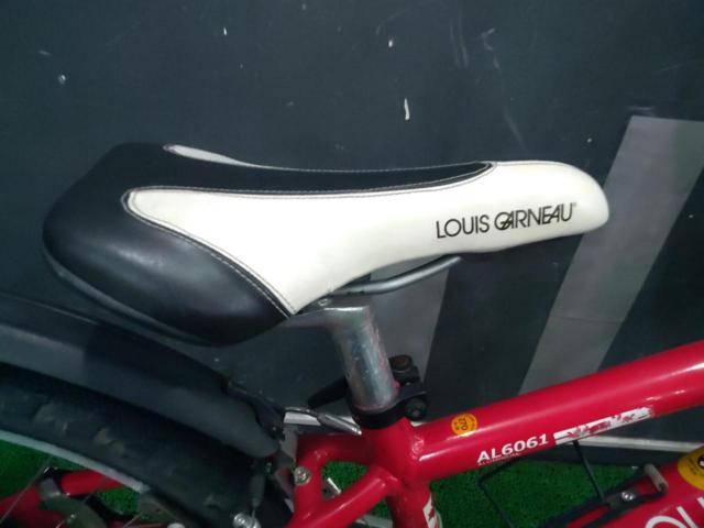 LOUIS GARNEAU J22 3×6S 22インチキッズサイクル レッド ※チェーン一部固着・シフトワイヤー劣化