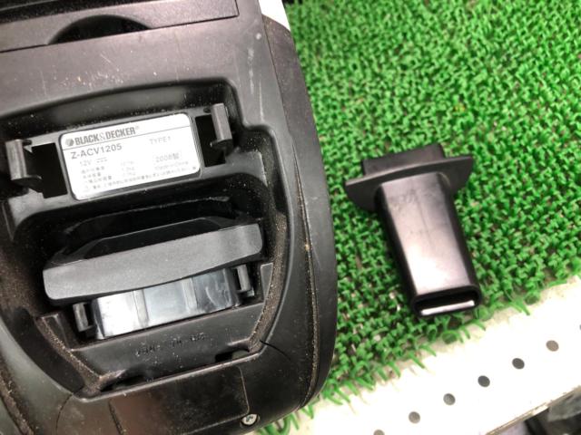 BLACK&DECKER サイクロン方式カーバック Z-ACV1205 シガーソケット 