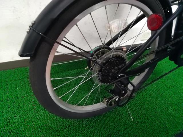 ARCHNESS 20インチ 外装6段変速 折りたたみ自転車 ブラック