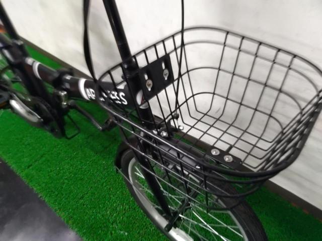 ARCHNESS 20インチ 外装6段変速 折りたたみ自転車 ブラック