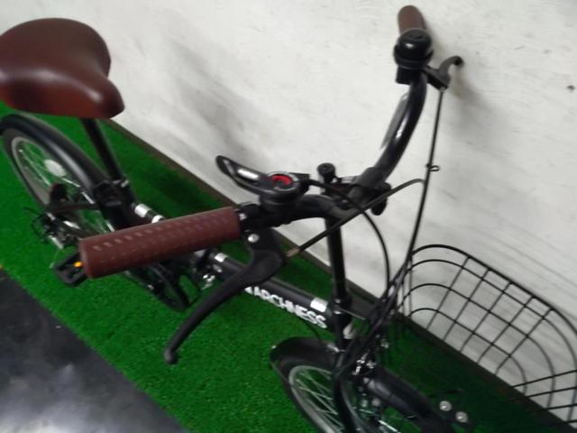 ARCHNESS 20インチ 外装6段変速 折りたたみ自転車 ブラック