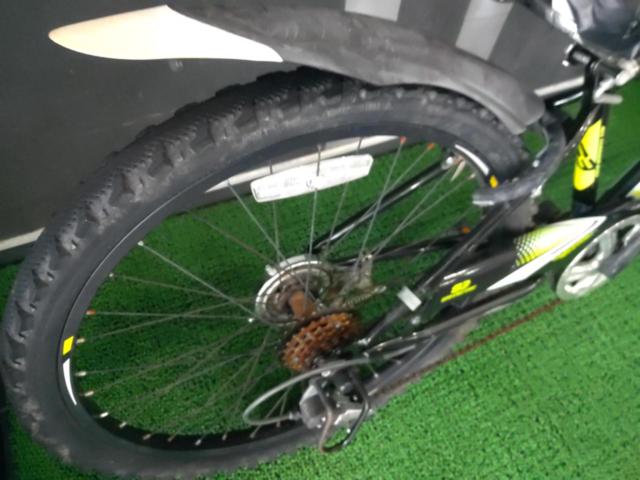 CBA DRIDE S3 24x1-3/8インチ 外装6段変速 ジュニアサイクル ブラック※前後ハブガタ小・点灯不良