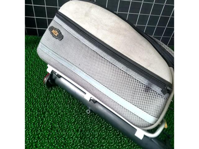 ※チャックノブ破損 TOPEAK QUICK MTXトラック リアキャリア/専用バッグセット