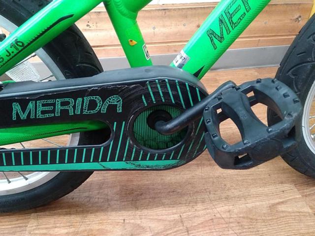 MERIDA MATTS J.16 2017年モデル シングルギア キッズサイクル グリーン
