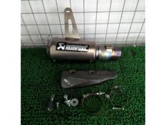 AKRAPOVIC GP type slip-on silencer
GSX-R1000 (2017 model)