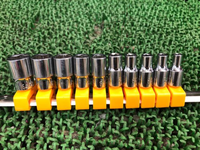 CHROME VANADIUM 6角ソケットセット 10pcs