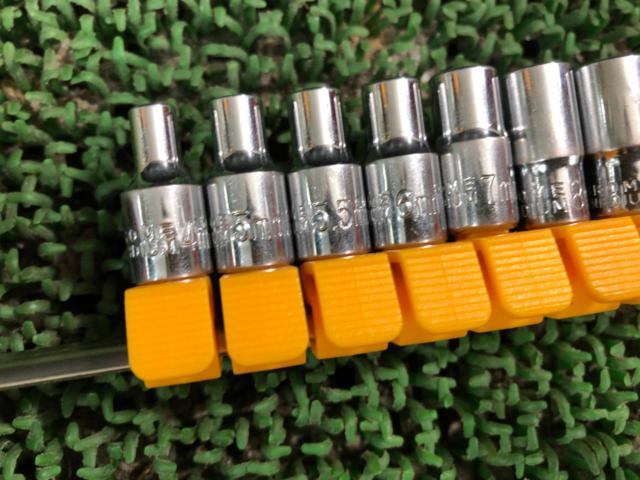 CHROME VANADIUM 6角ソケットセット 10pcs