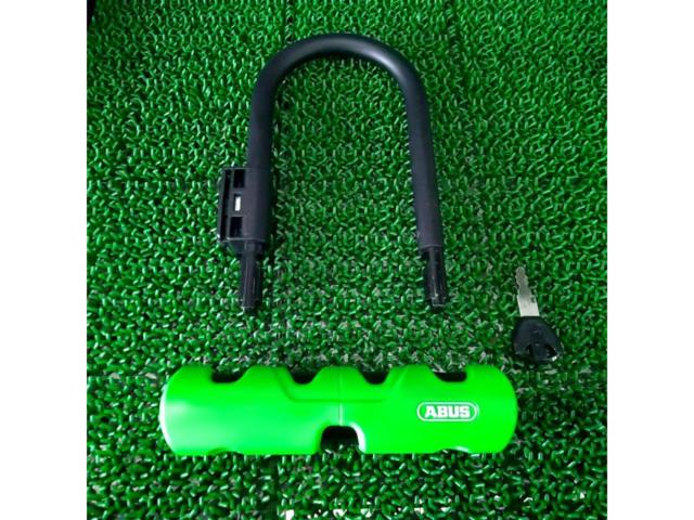 ABUS Ultra Mini 410 U字/ワイヤーロック グリーン