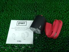 600LUMENS/別途バッテリー必要※単体使用不可 knog. ( ノグ ) フロントライト PWR LIGHTHEAD ( パワー ライトヘッド ) ブラック
