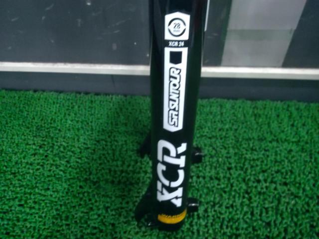 コラム長:250mm/エンド幅:100mm/24インチ SR SUNTOUR XCR-DS-LO-AIR 24 XCR24 エアサスペンションフォーク