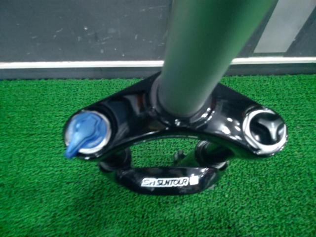 コラム長:250mm/エンド幅:100mm/24インチ SR SUNTOUR XCR-DS-LO-AIR 24 XCR24 エアサスペンションフォーク