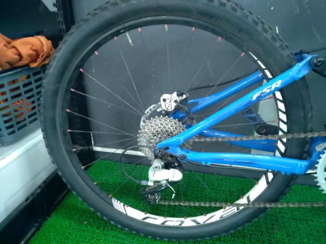 【わけあり現状販売】Specialized FSR XC PRO 26インチMTB 2005年頃?  Mサイズ ブルー