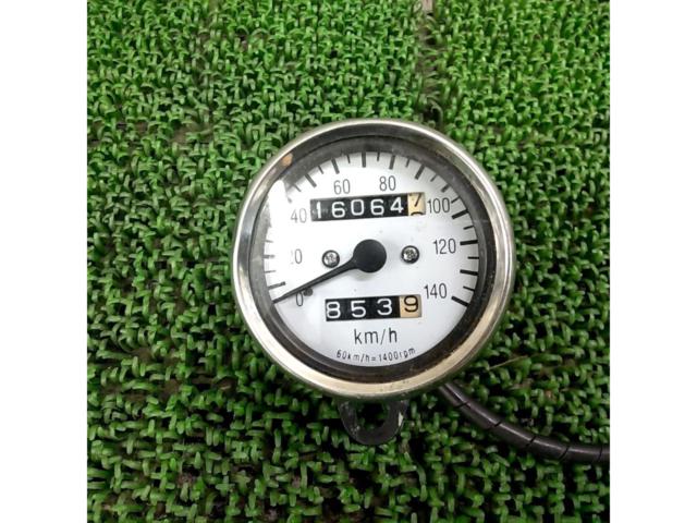メーカー不明 汎用スピードメーター 140Km/スケール