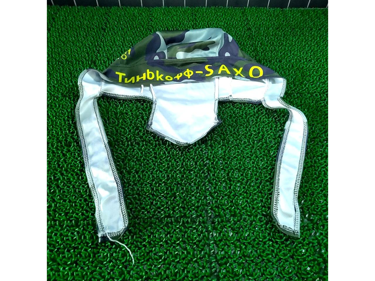 サイズ:不明 Sportful Tinkoff-Saxoチーム名入りサイクルバンダナ 迷彩