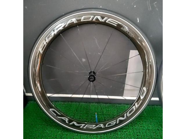 CAMPAGNOLO BORA ONE 50 700c 11sフリー チューブラー カーボンホイール 前後セット ブラック