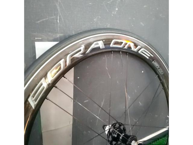 CAMPAGNOLO BORA ONE 50 700c 11sフリー チューブラー カーボンホイール 前後セット ブラック