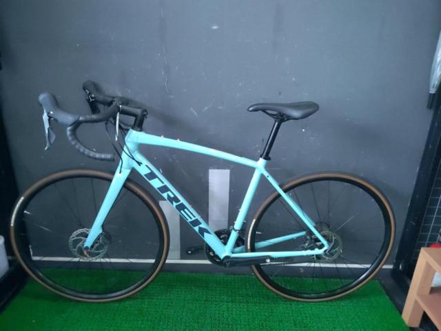 TREK Domane AL4 2023年モデル アルミロードバイク 2x10S ブルー サイズ:54cm 適正身長:172-177cm