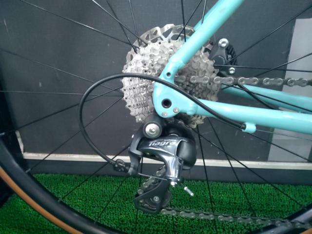 TREK Domane AL4 2023年モデル アルミロードバイク 2x10S ブルー サイズ:54cm 適正身長:172-177cm