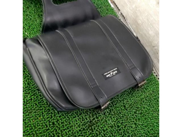 MOTO FIZZ サドルバッグ2 合皮ブラック MFK-099