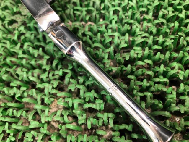 Snap-on スナップオン TKFJ72 ラチェットハンドル 1/4 (6.35mm) フレックスショートラチェット