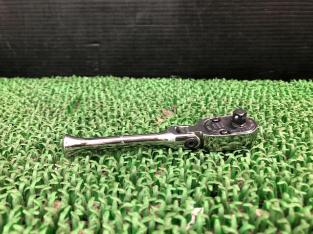 Snap-on スナップオン TKFJ72 ラチェットハンドル 1/4 (6.35mm) フレックスショートラチェット