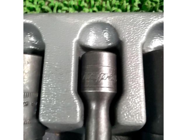 Snap-on スナップオン 3/8 ダブルエンドラグナットソケット&エクステンションセット 203FLSM