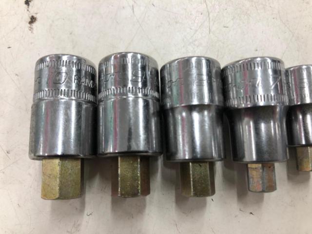 Snap-on スナップオン  3/8 スタビヘックスソケット8点セット FAMXS10E-7