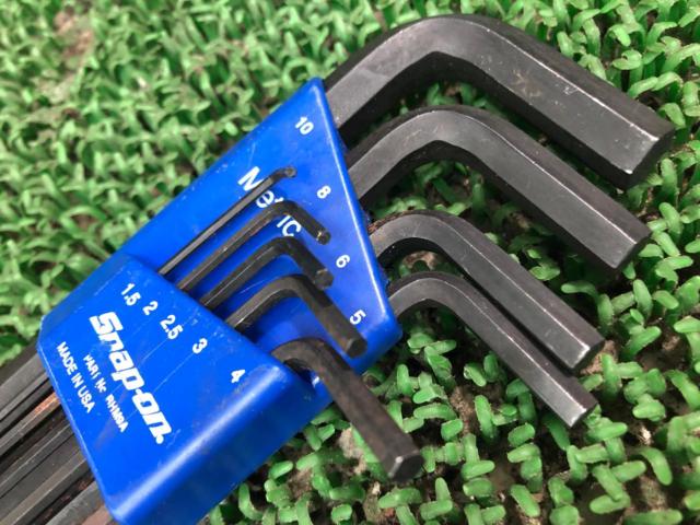 Snap-on スナップオン L型 ボールヘックスレンチセット BHM9A