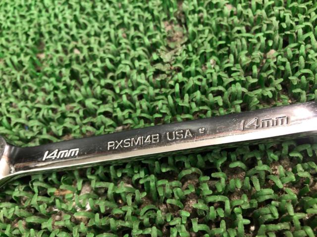 Snap-on スナップオン RXSM14B オープンエンドフレアナットレンチ 14mm
