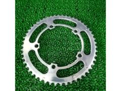 メーカー不明 チェーンリング AL7-CNC 52T BCD130 シルバー