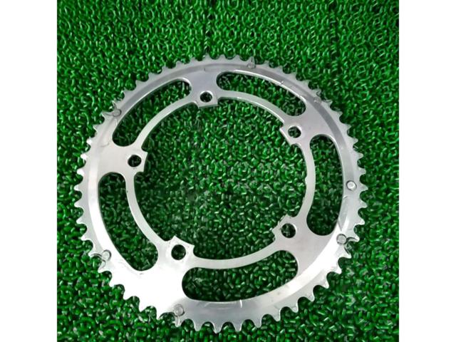 メーカー不明 チェーンリング AL7-CNC 52T BCD130 シルバー